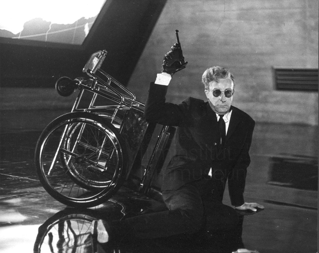 Dr. Strangelove or: How I Learned to Stop Worrying and Love the Bomb (UK / USA 1964). Peter Sellers. Film Still, © Sony/Columbia Pictures.